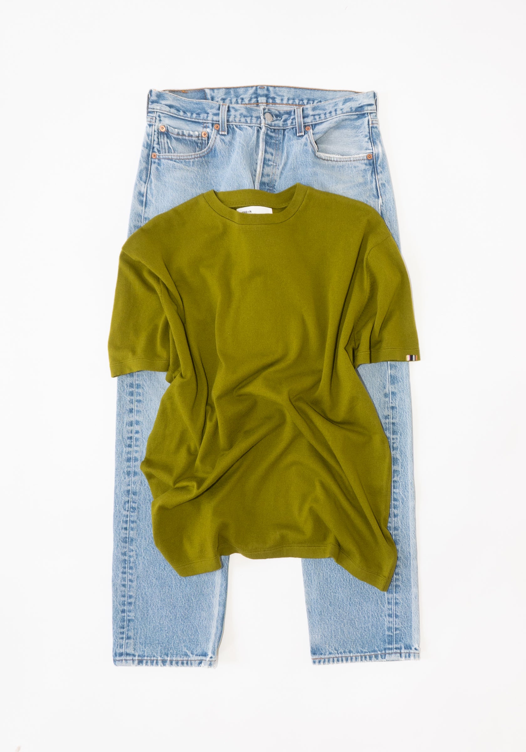 Extreme Cashmere Rik Tee in Grass