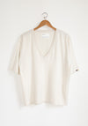 Extreme Cashmere Indi Sweater in Bone