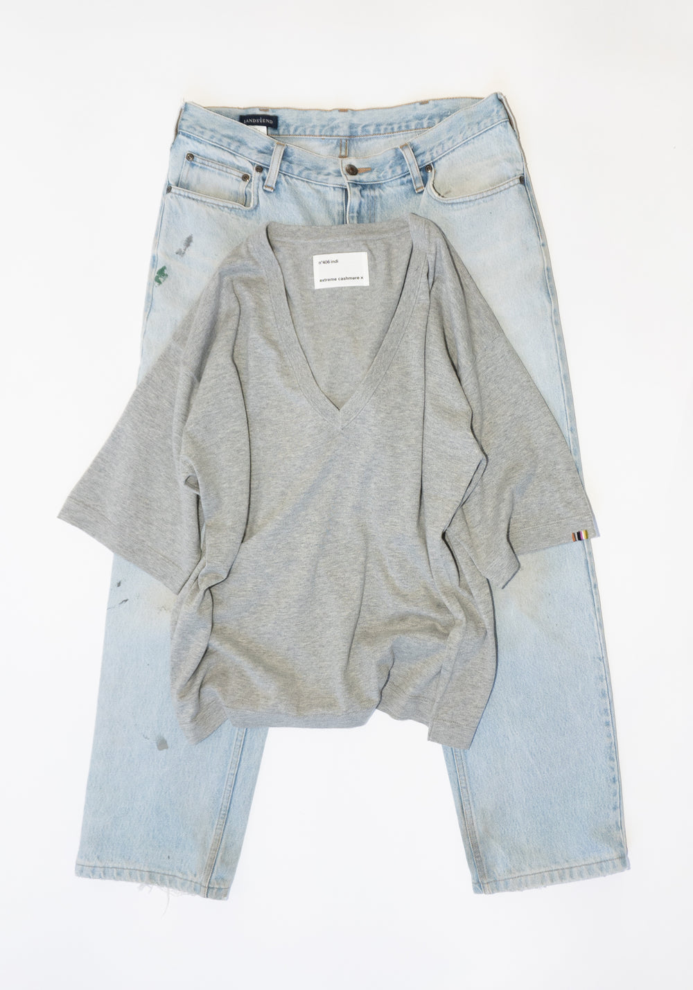 Extreme Cashmere Indi Sweater in Grey