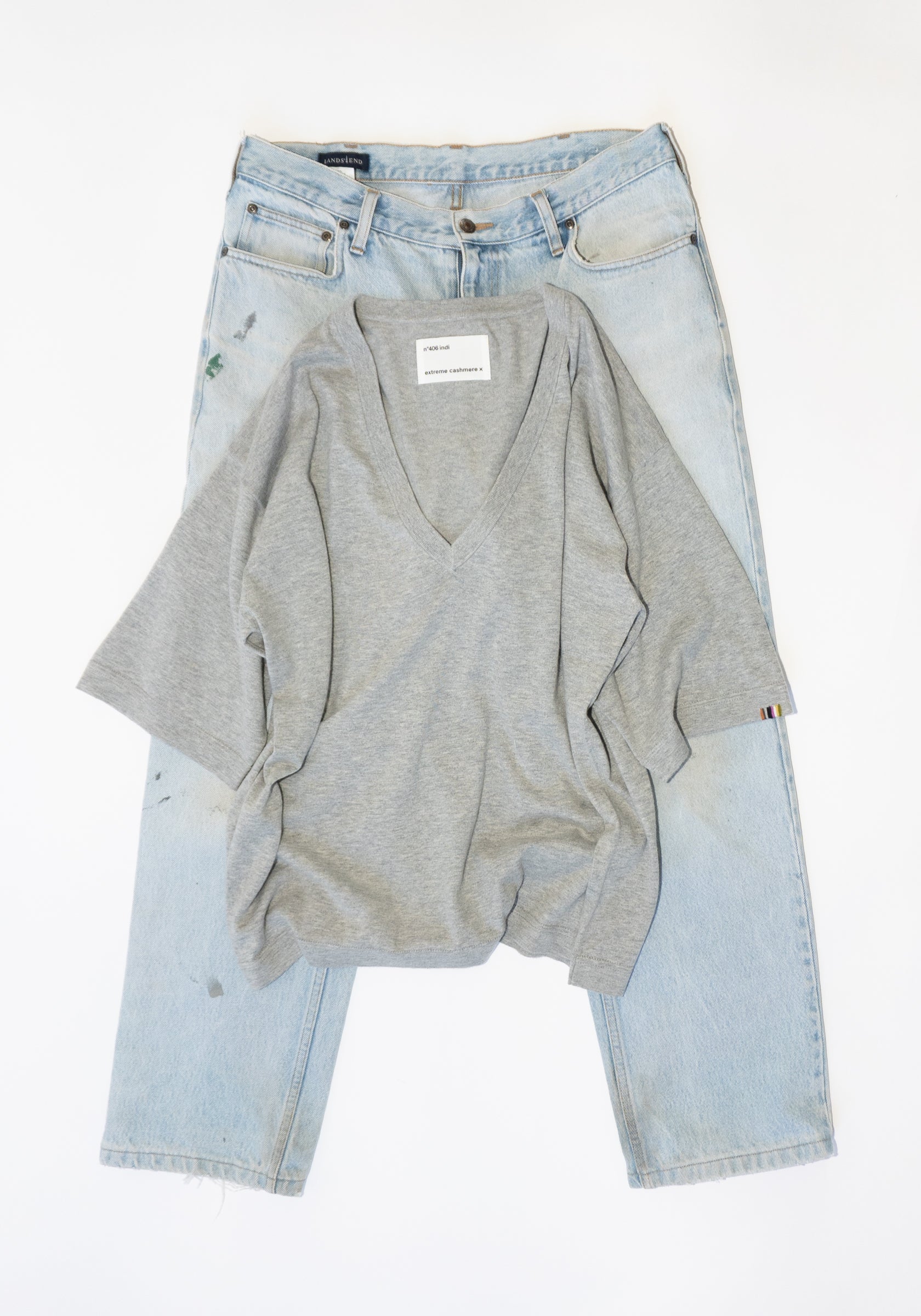 Extreme Cashmere Indi Sweater in Grey