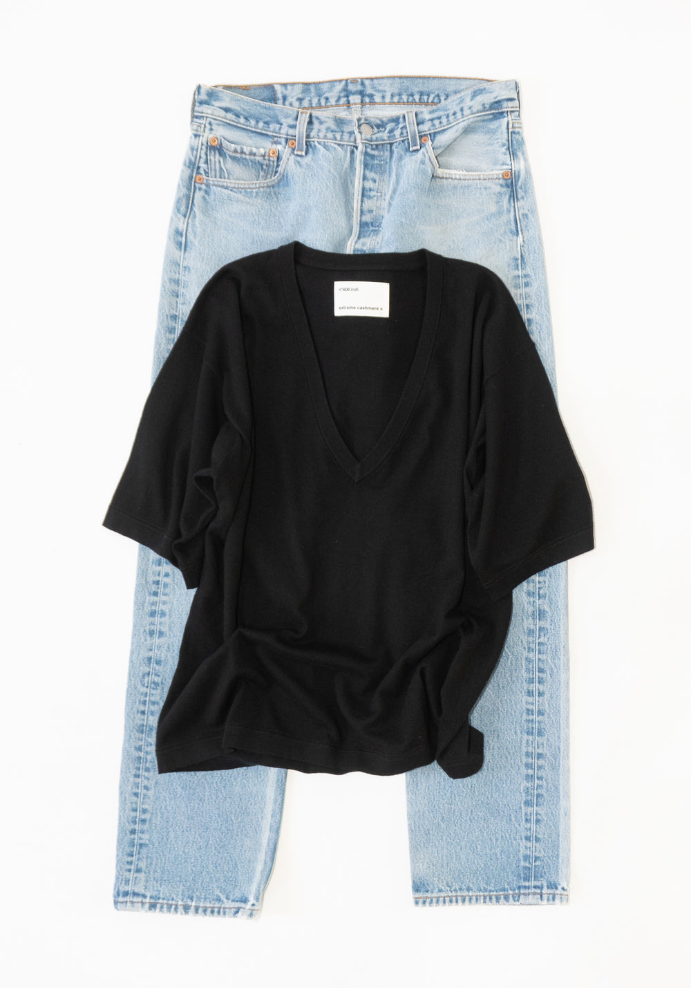 Extreme Cashmere Indi Sweater in Raven