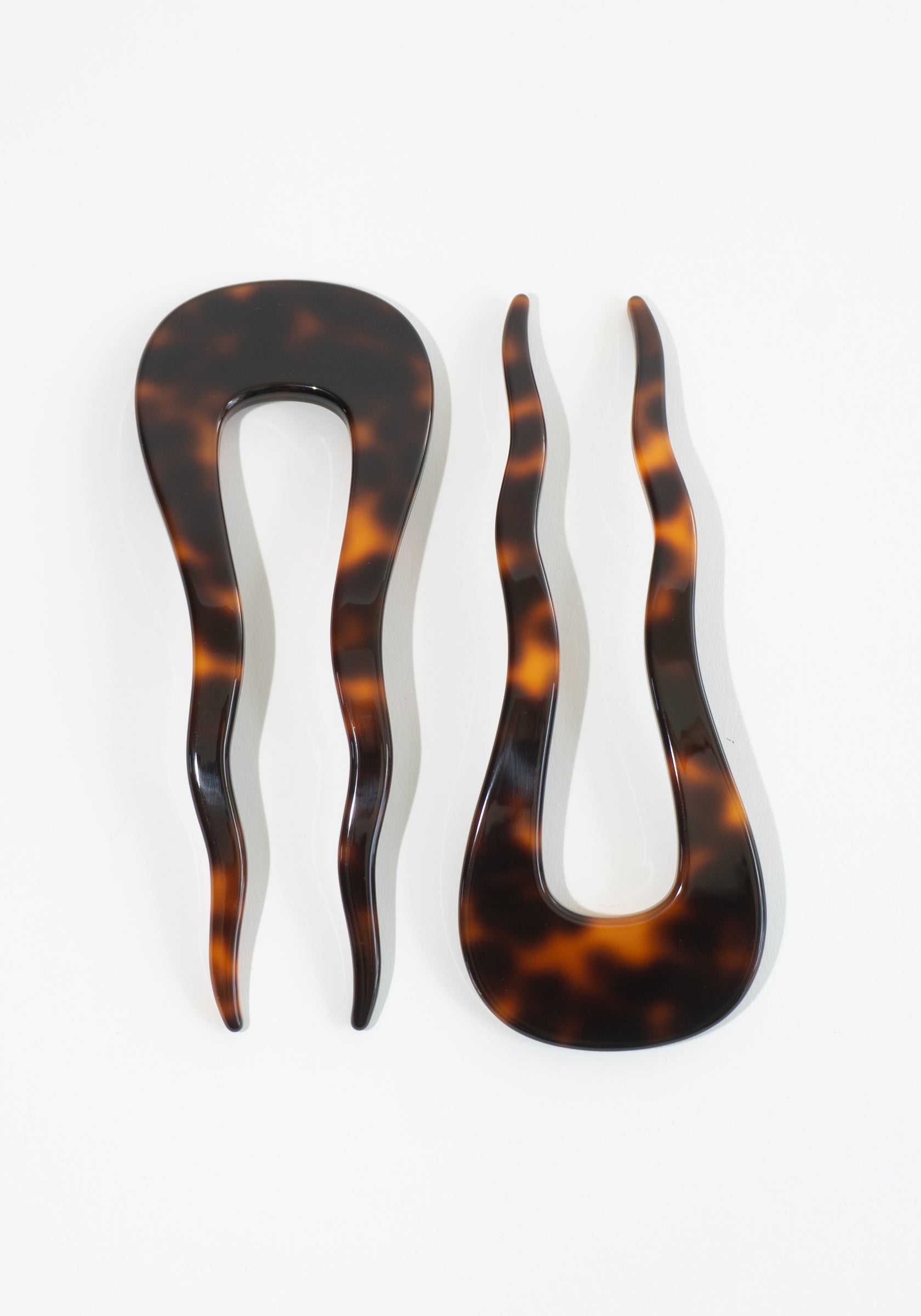 Ficcare Large Chignon Hairstick Dark Tortoise