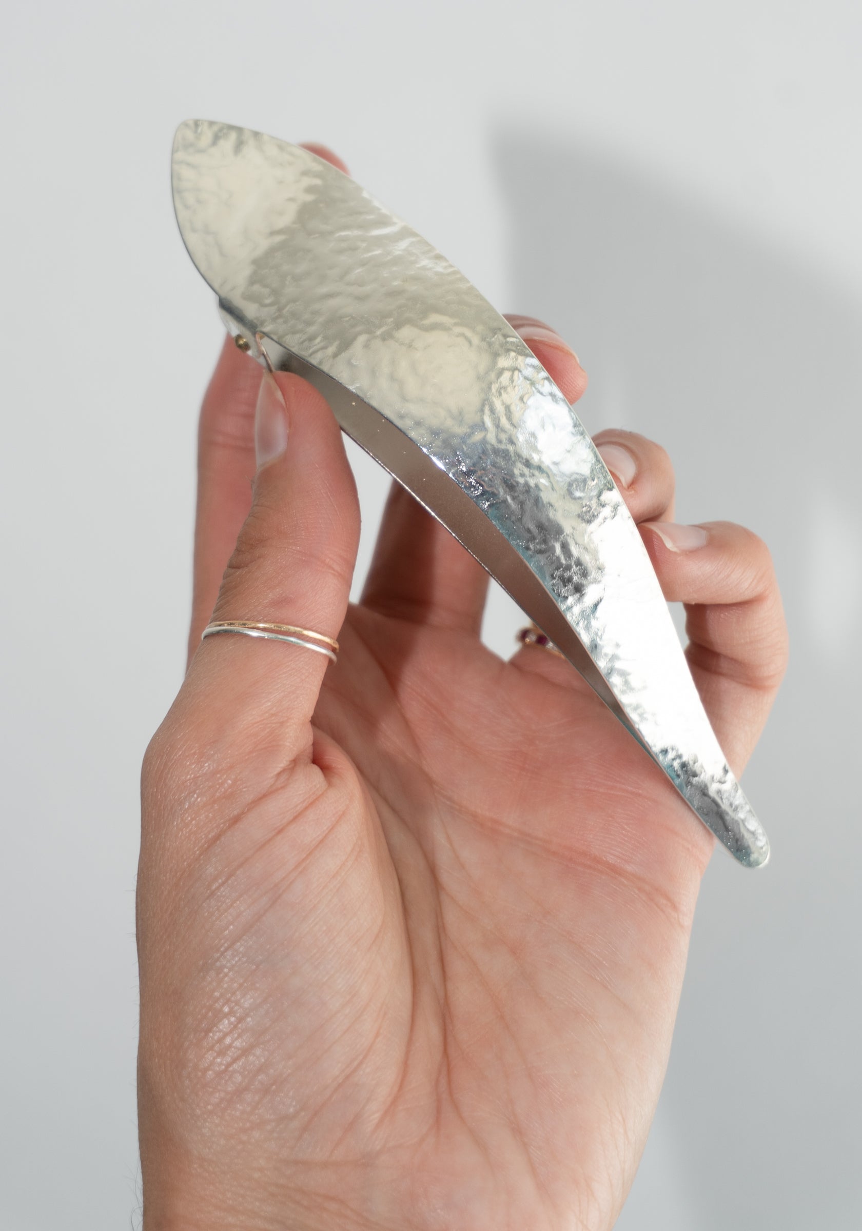 Ficcare Maximas Large Leave in Silver