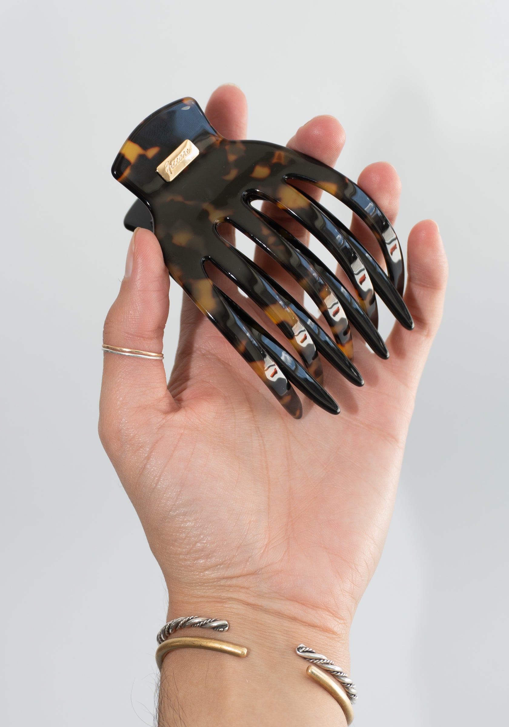 Ficcare Yara Large Yoga Clip in Yellow Tokyo