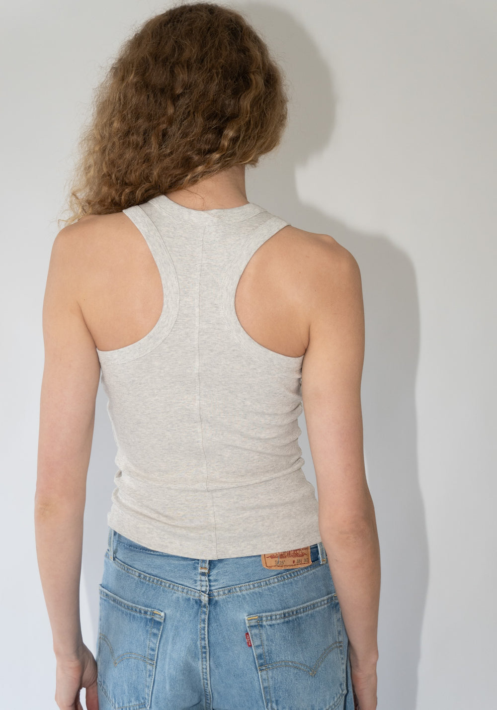 Flore Flore Hannah Tank in Heather Grey