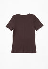 Flore Flore Car Tee in Chocolate Plum