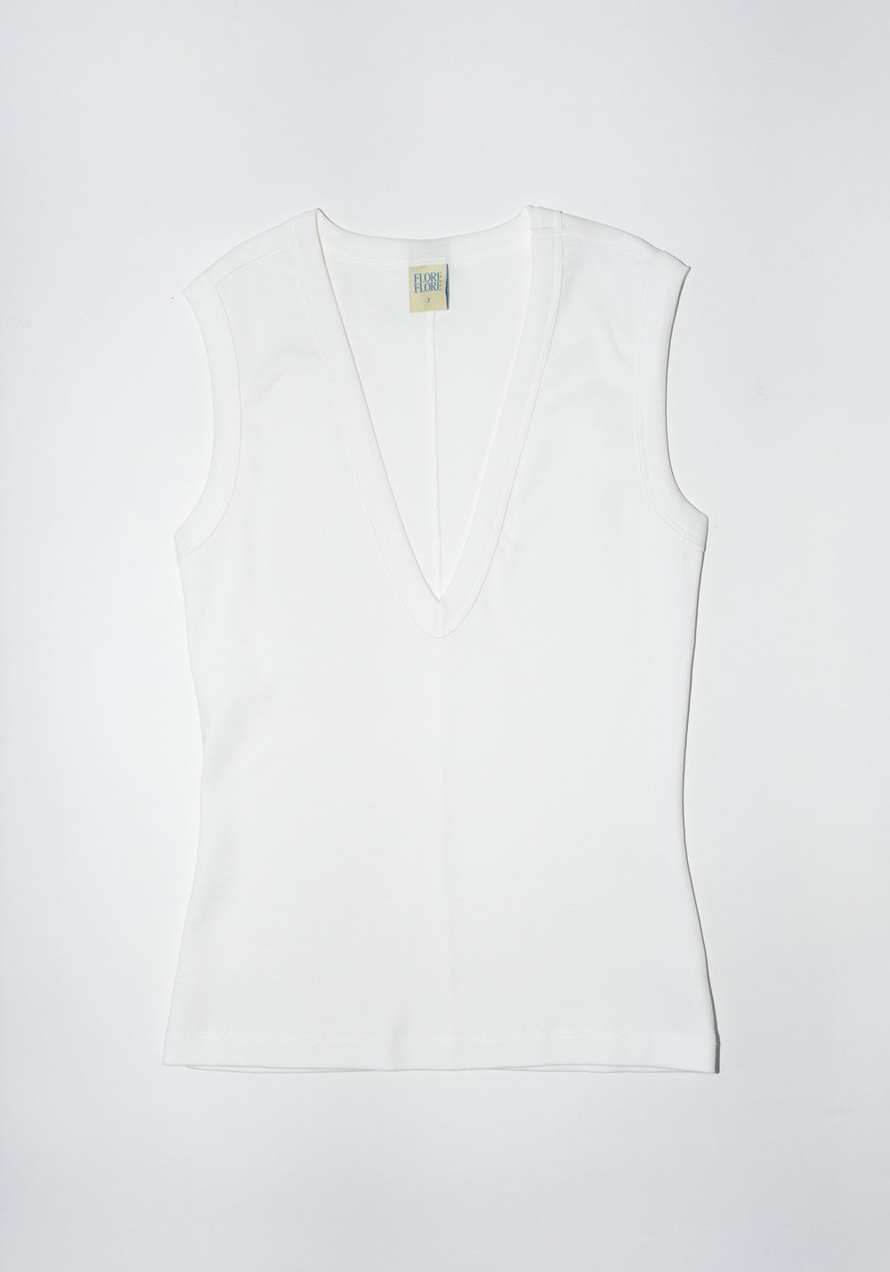 Flore Flore Dewi Tank in White