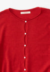Francie Anni Cardigan in Cherry