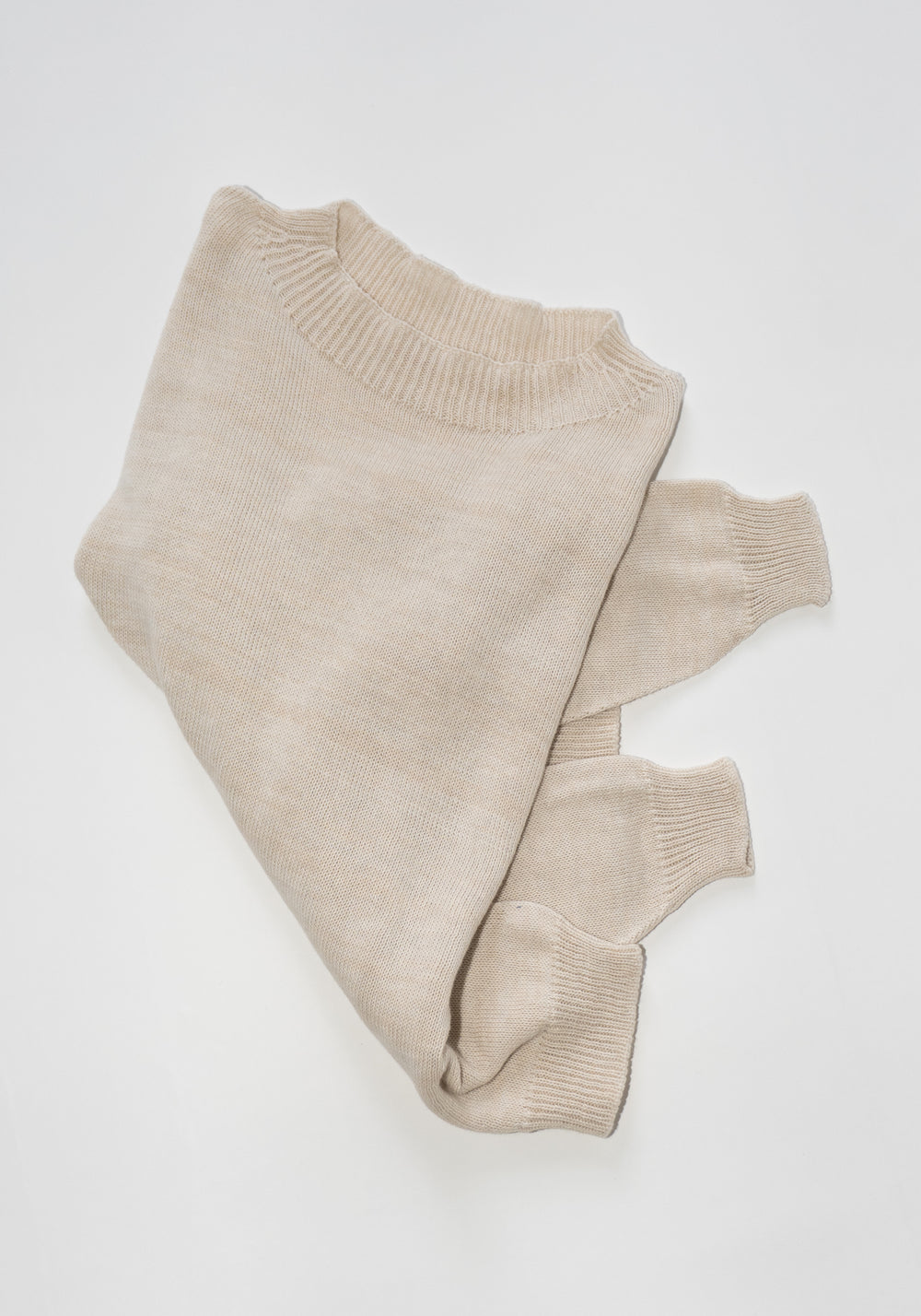 Francie Pebble Knit Sweater in Creme