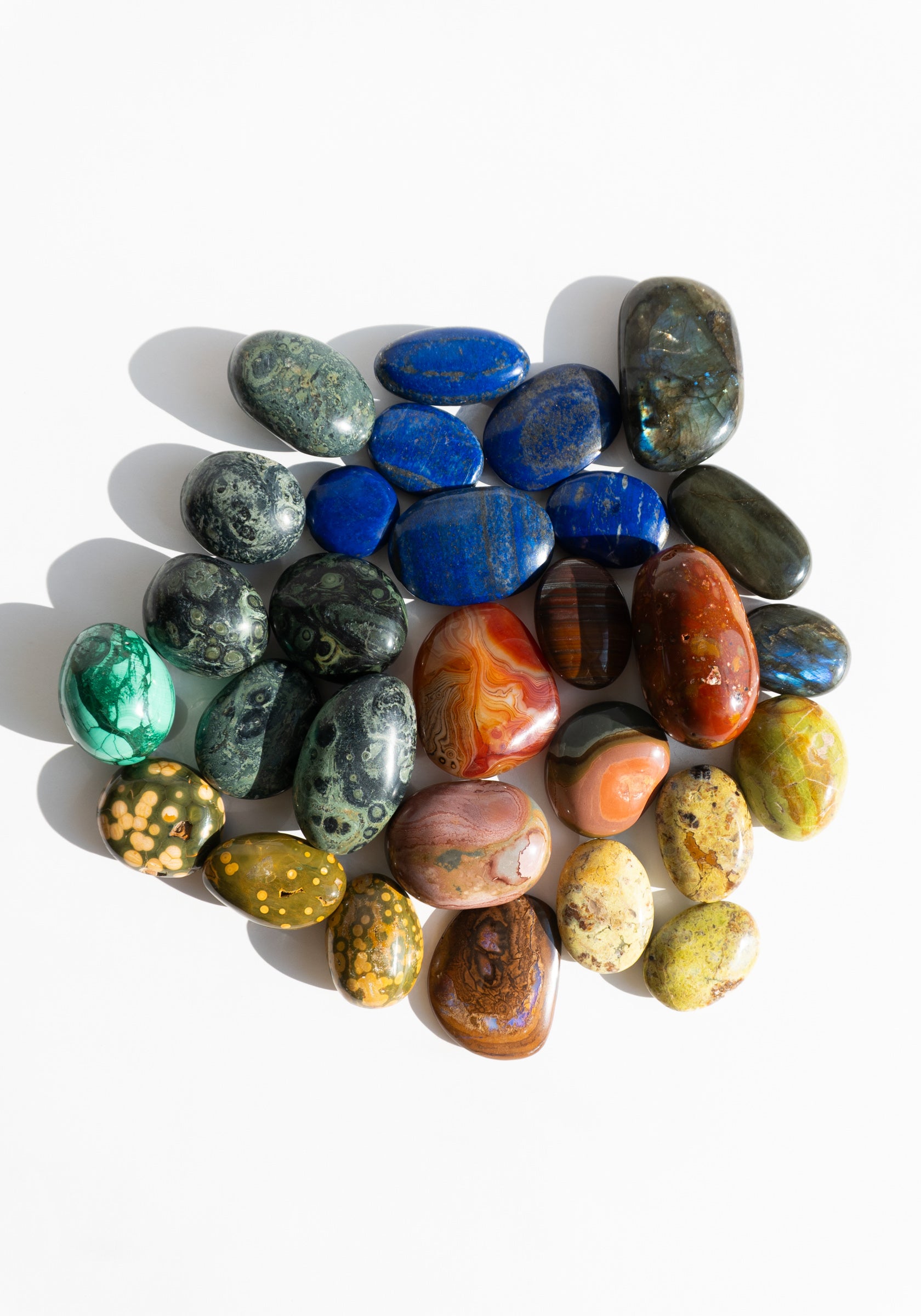 Lapis Lazuli Palm Stones