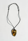 Organic Amber Pendant Necklaces