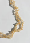 Long Citrine Beaded Necklace
