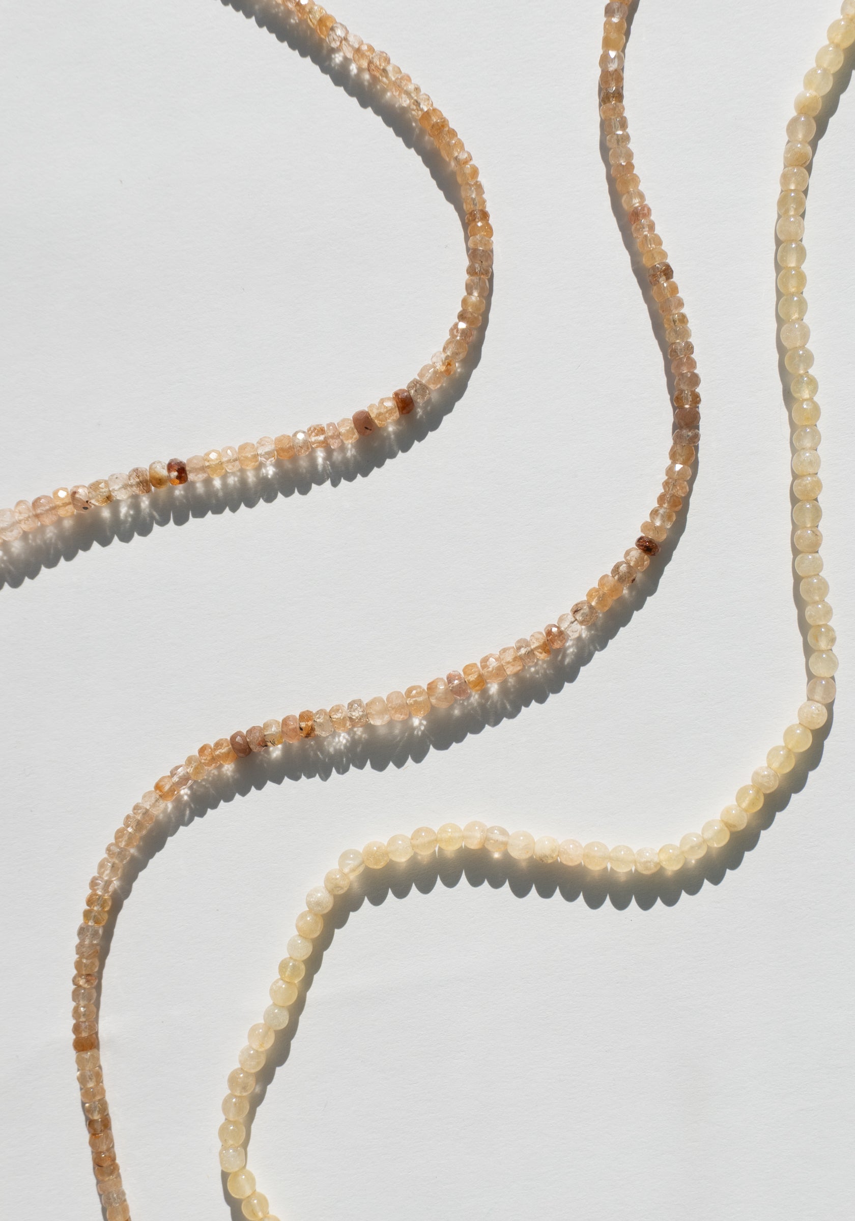 Polished Bead Necklaces