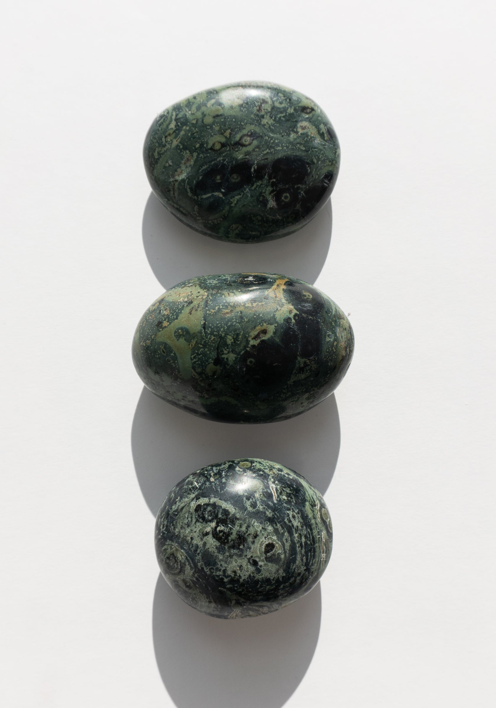 Crocodile Jasper Palm Stones