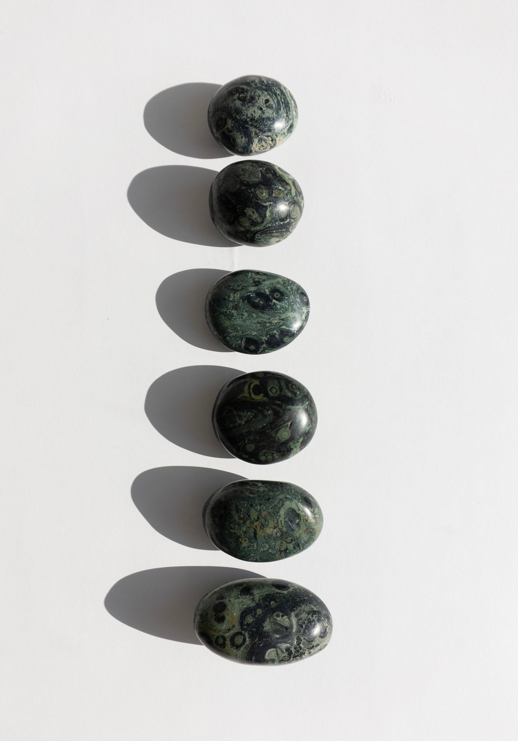 Crocodile Jasper Palm Stones