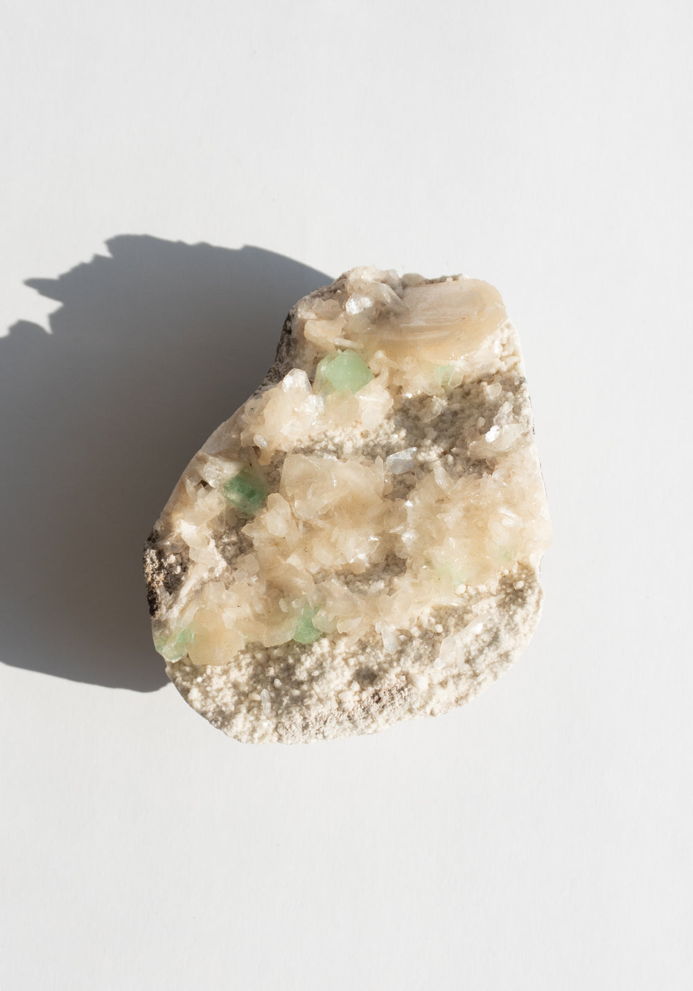 Apophyllite Green Geode