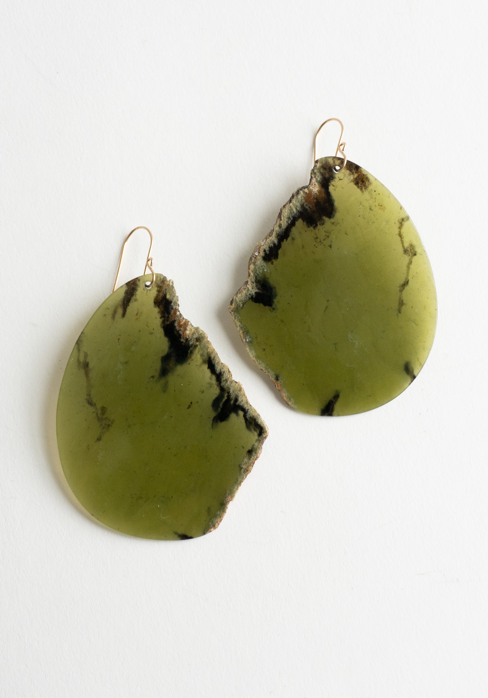 Bull Canyon Jade Earrings