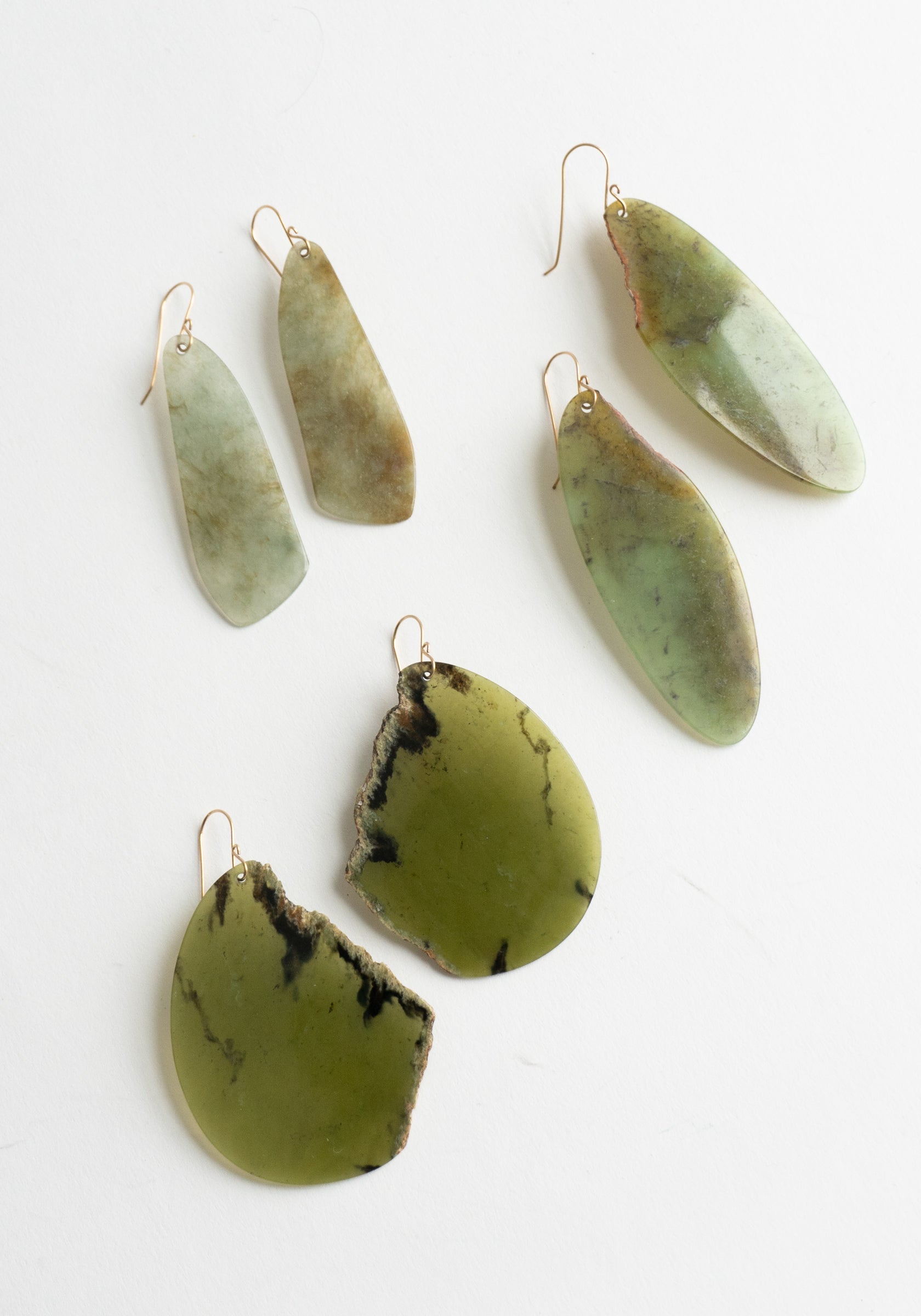 Bull Canyon Jade Earrings