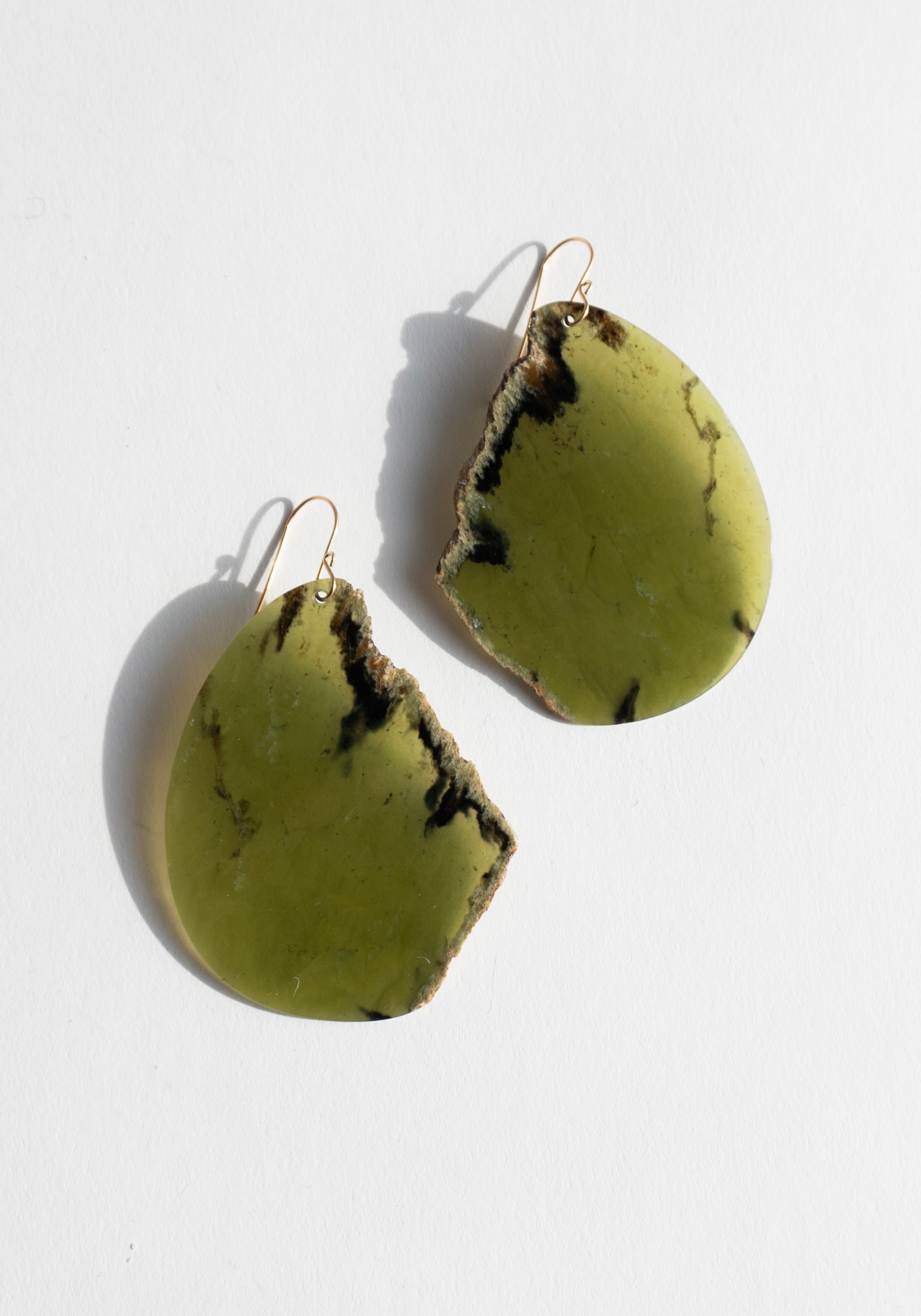 Bull Canyon Jade Earrings