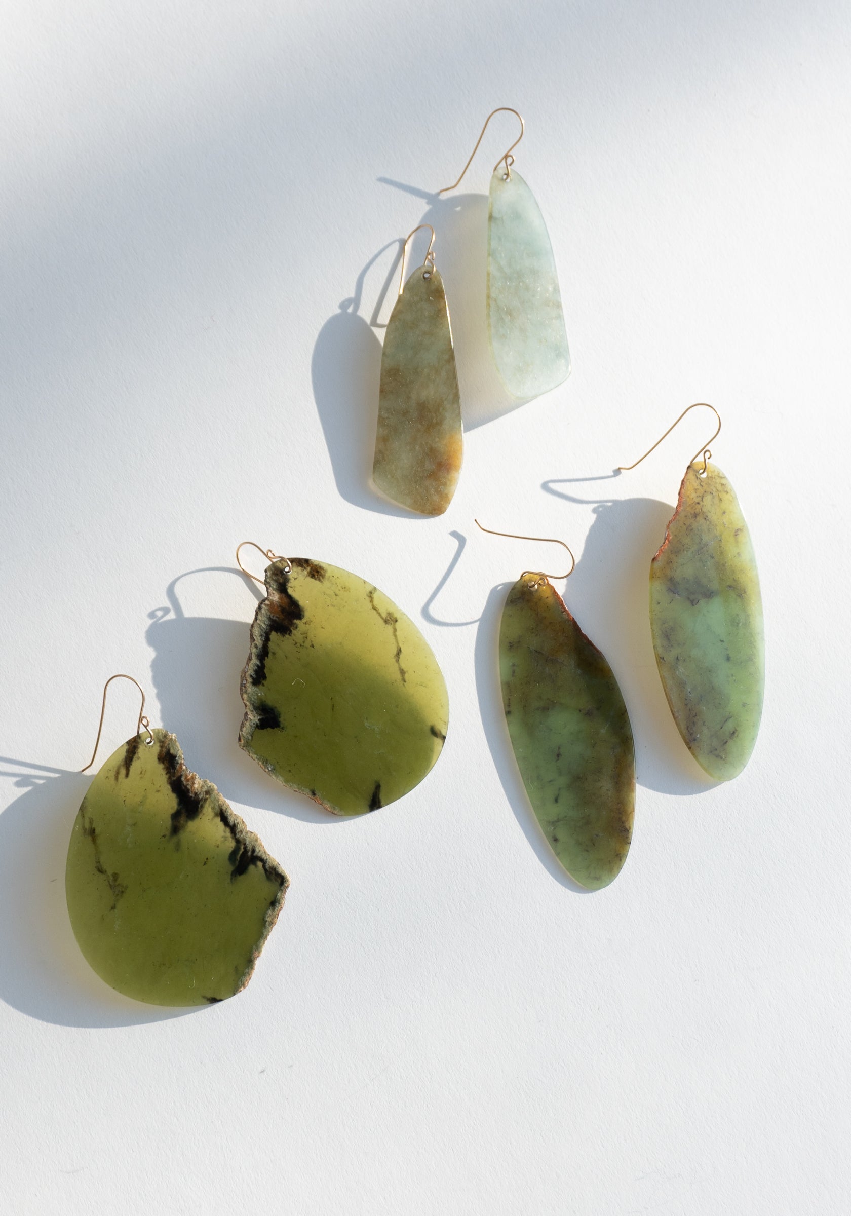 Bull Canyon Jade Earrings