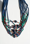 Beaded Necklace with Lapis