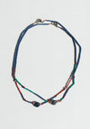 Beaded Necklace with Lapis
