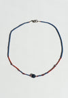 Beaded Necklace with Lapis