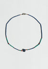 Beaded Necklace with Lapis