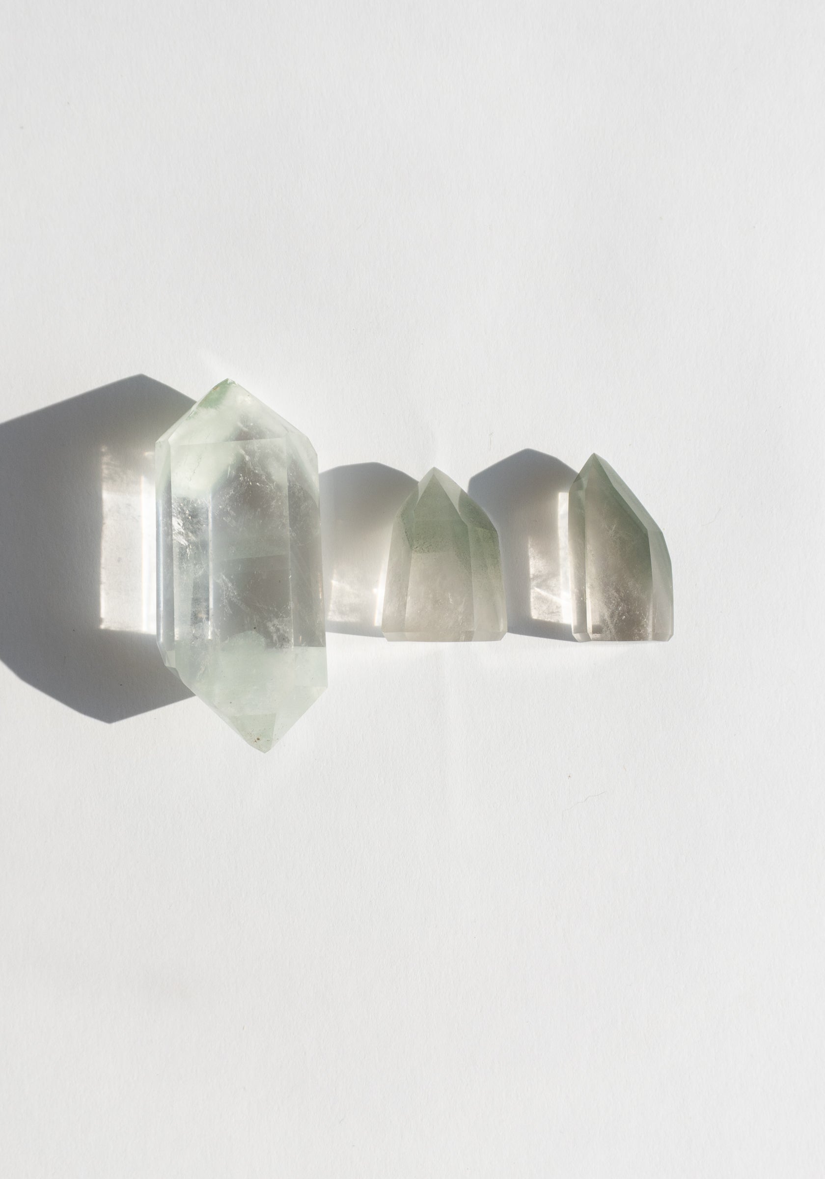 Lodolite Crystal Prisms