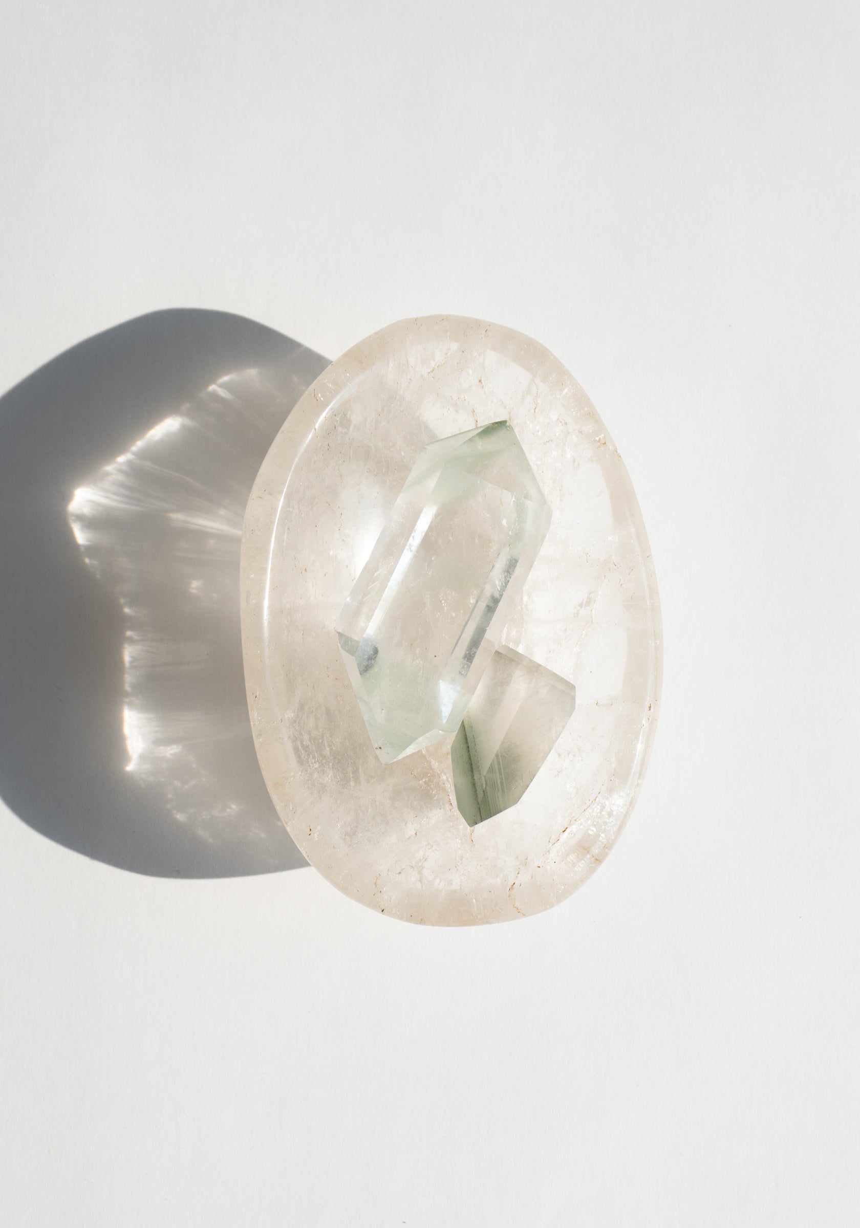 Lodolite Crystal Prisms