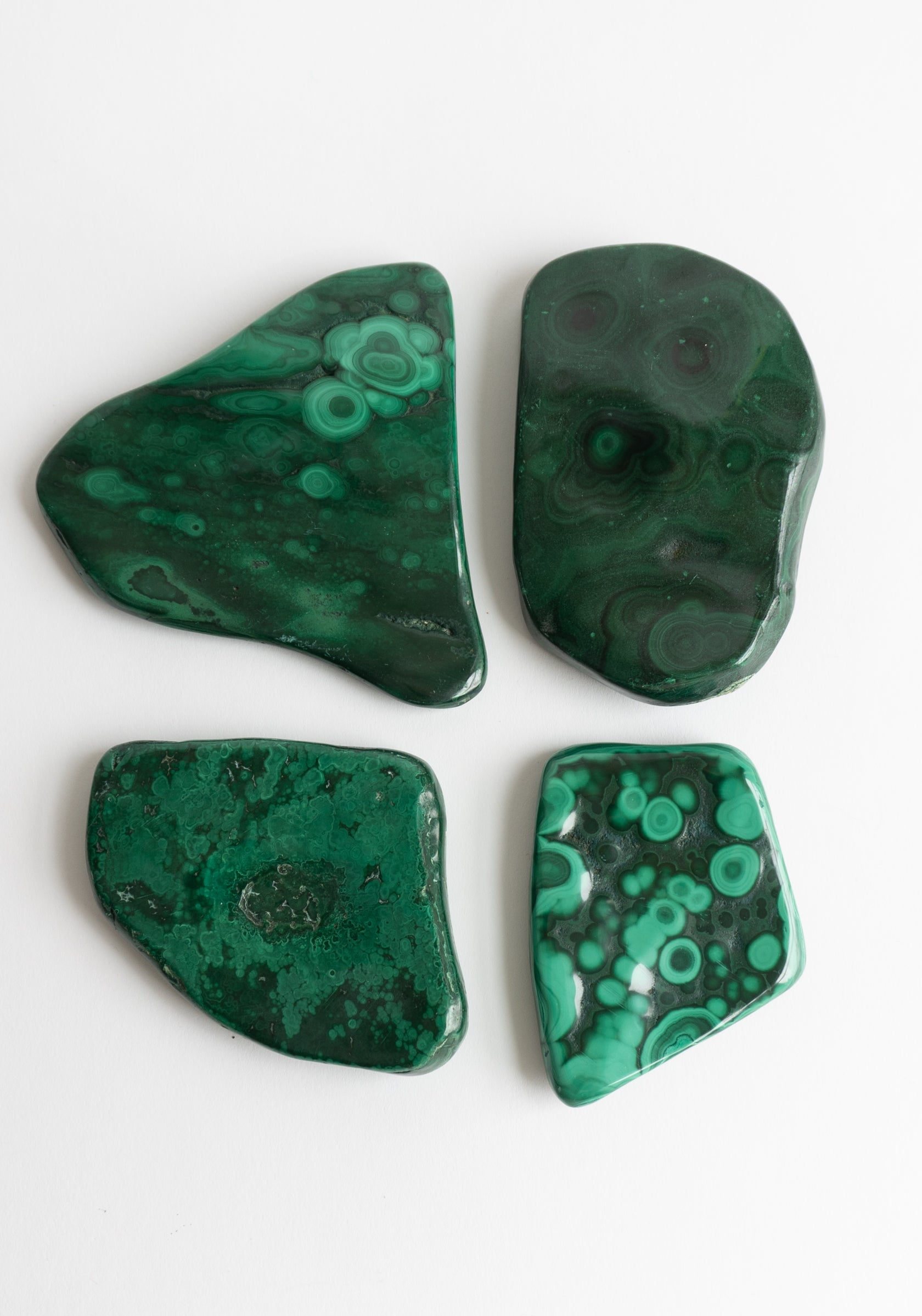 Polished Malachite Slabs