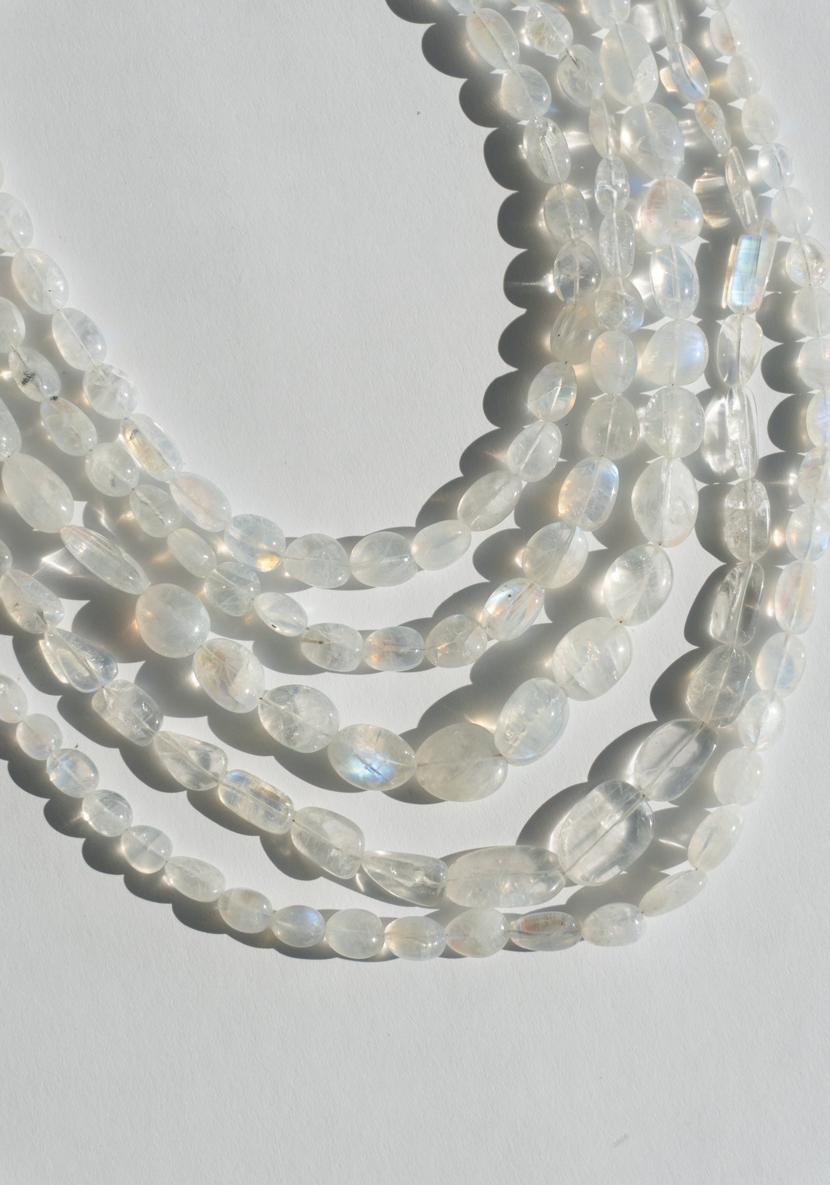 Beaded Moonstone Necklace