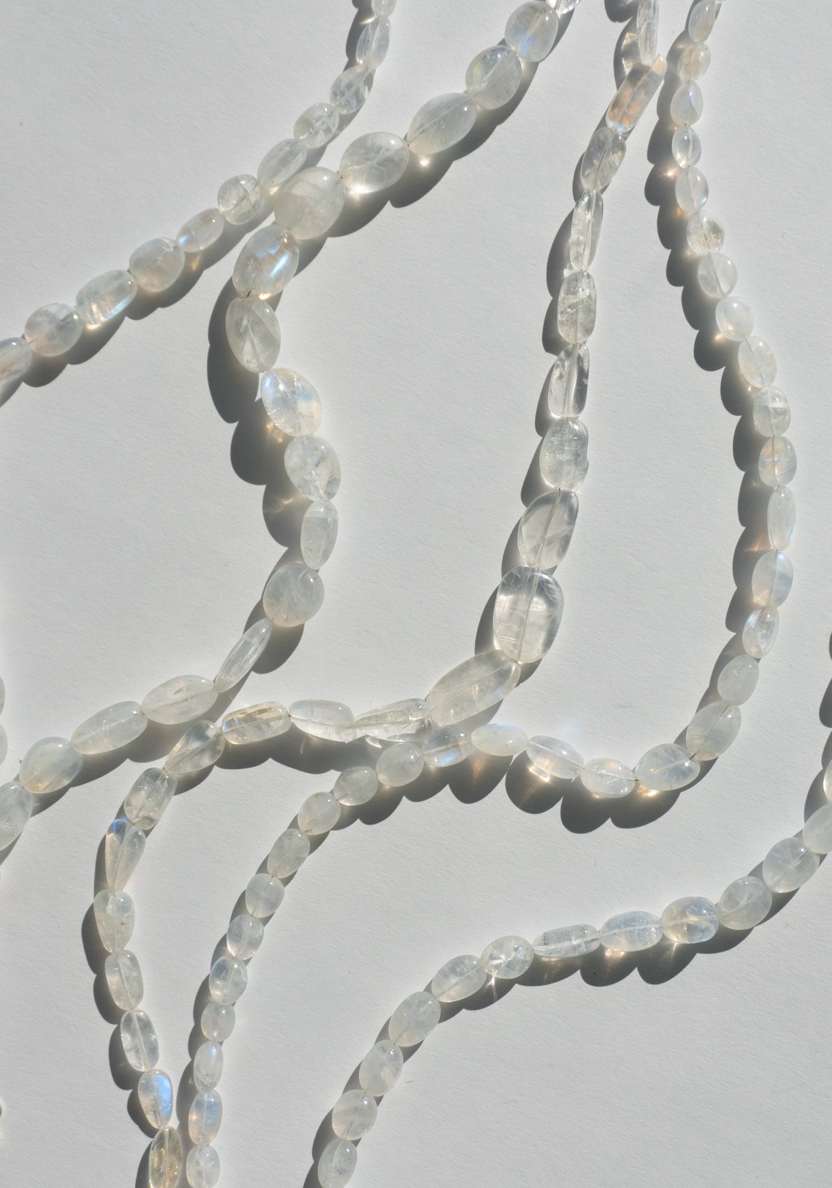 Beaded Moonstone Necklace