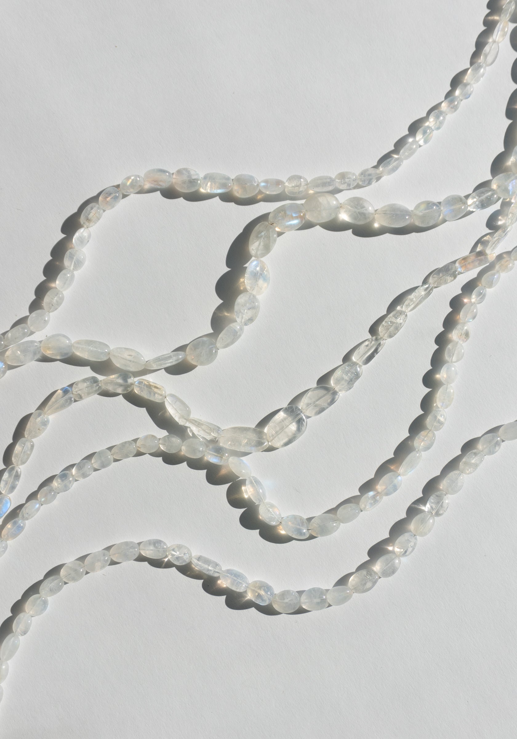Beaded Moonstone Necklace