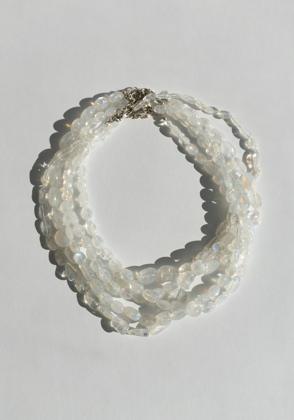 Beaded Moonstone Necklace