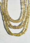 Polished Citrine Beaded Necklace