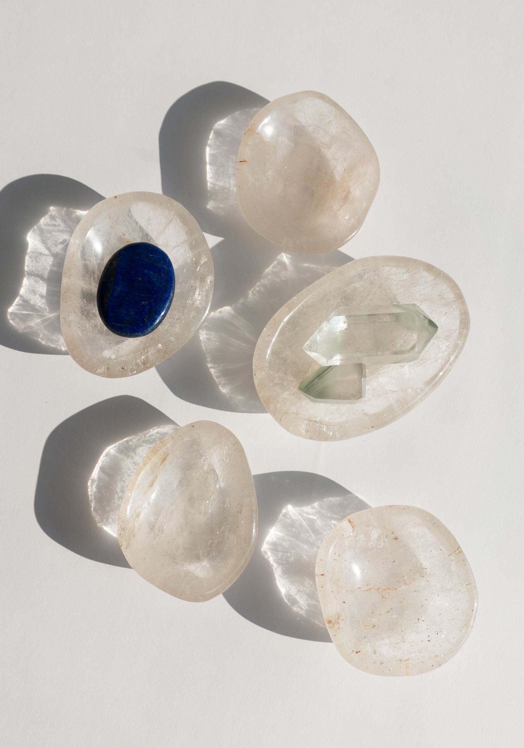 Quartz Crystal Dishes
