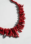 Red Branch Shell Necklace