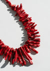 Red Branch Shell Necklace