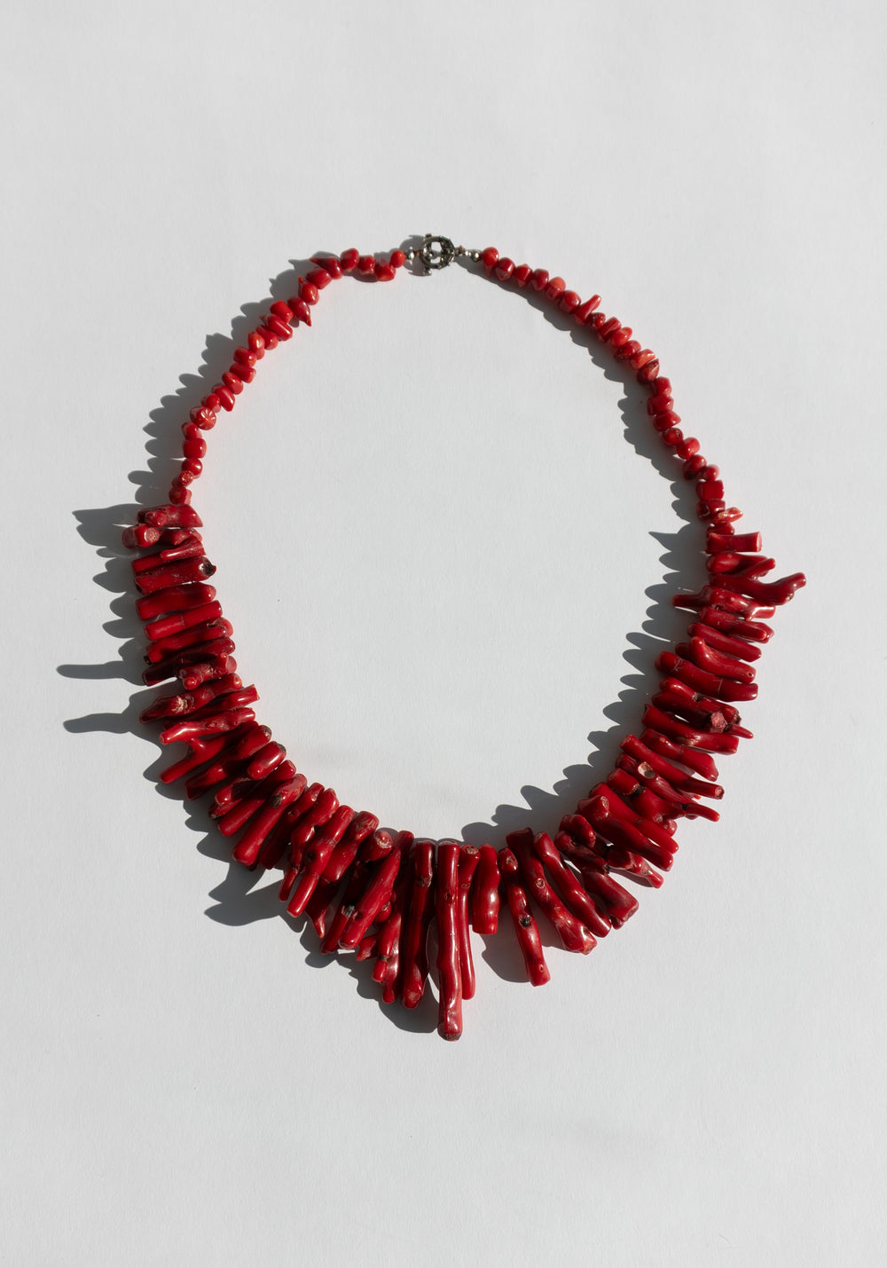 Red Branch Shell Necklace
