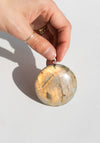Sunset Labradorite Moon Pendant