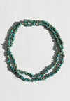 Long Turquoise Beaded Necklace