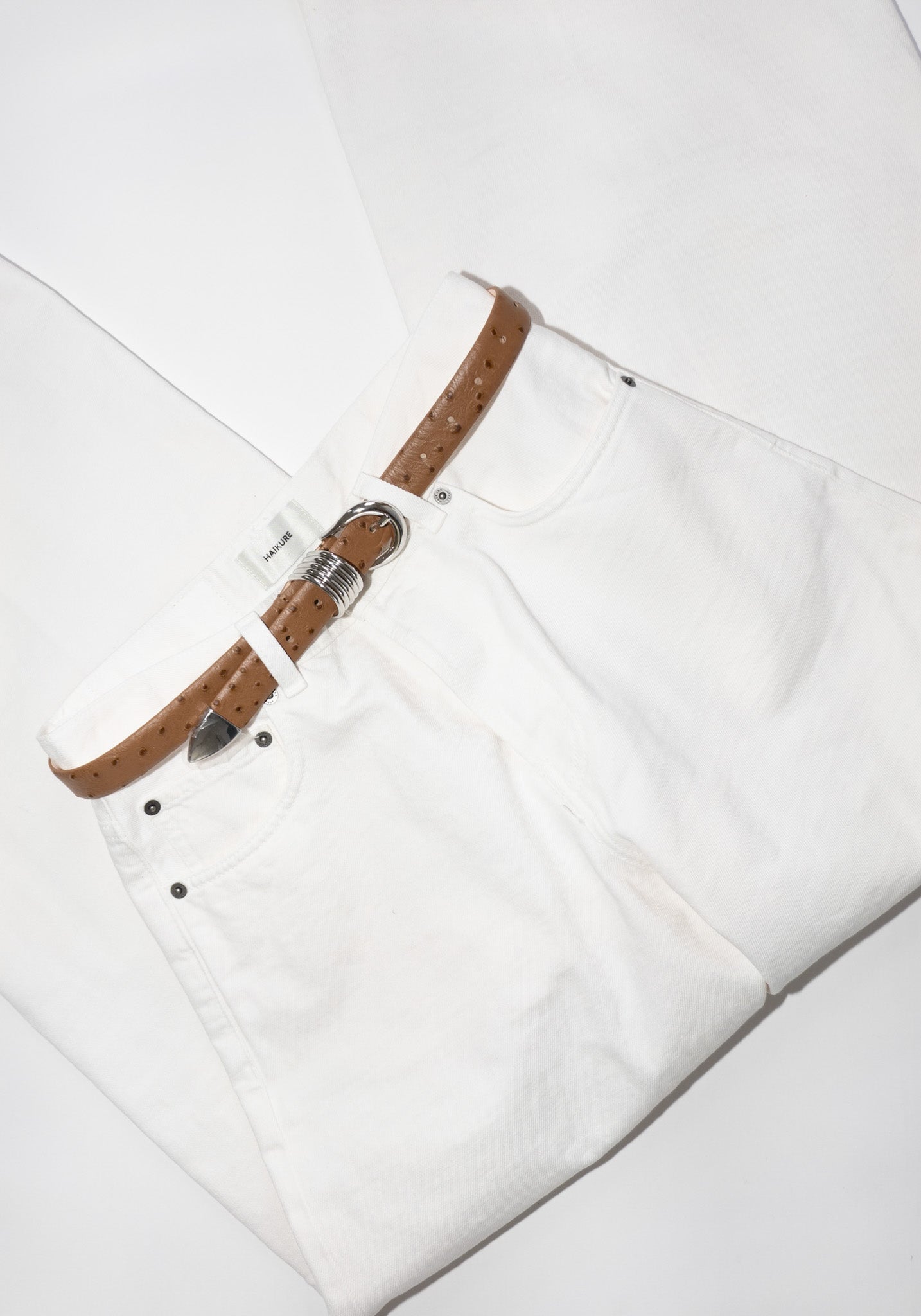 Haikure Bethany Bull Pant in Off White