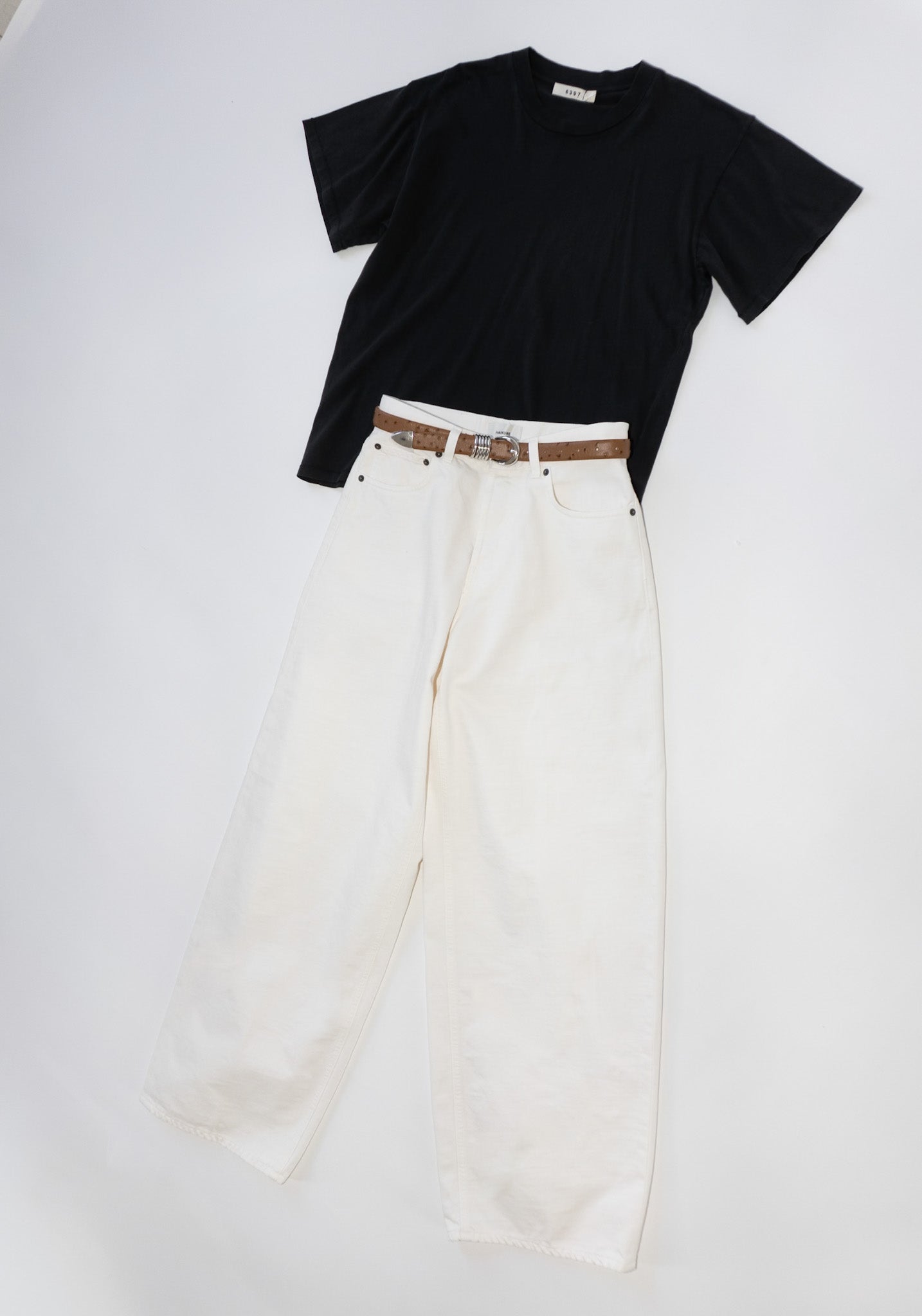 Haikure Bethany Bull Pant in Off White