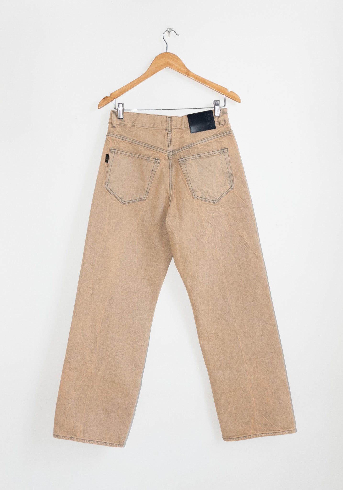 Bonnie Straight Leg Jean in Overdyed Camel