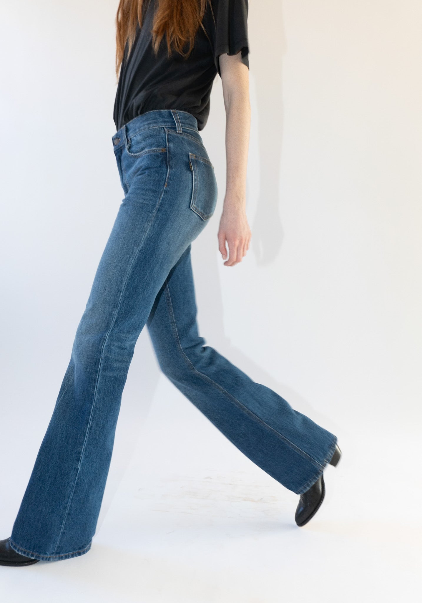 Flora Jean in Real Blue