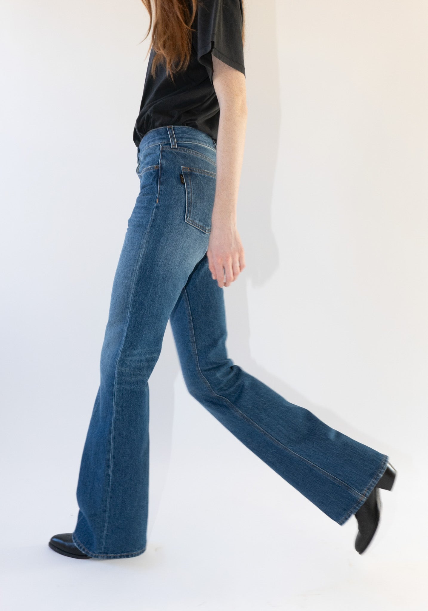 Flora Jean in Real Blue