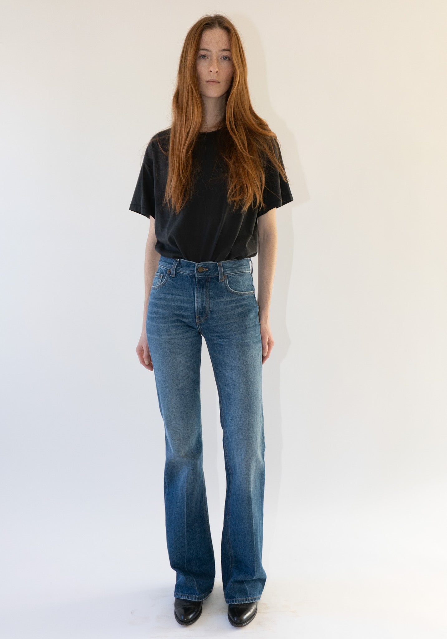 Flora Jean in Real Blue