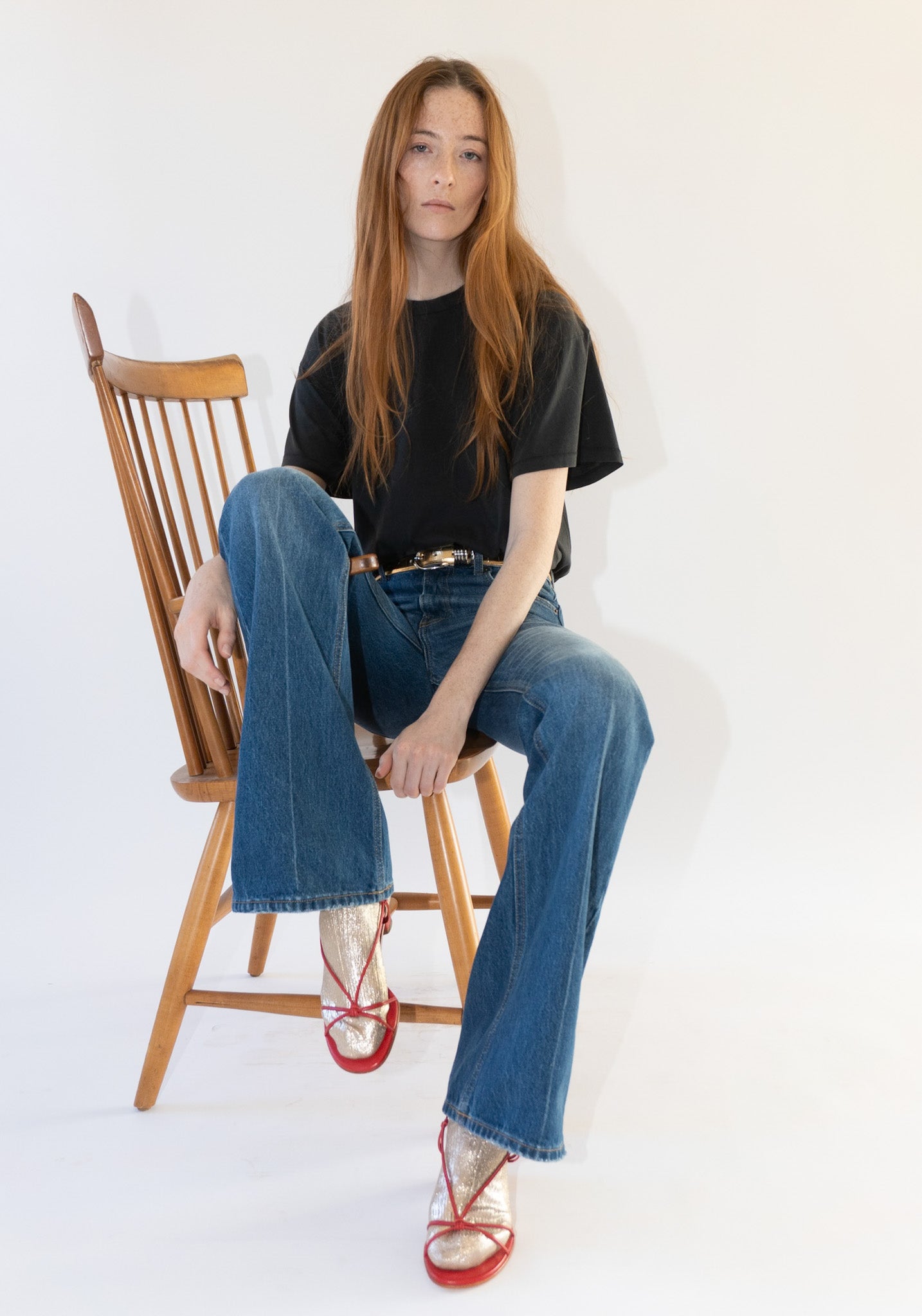 Flora Jean in Real Blue