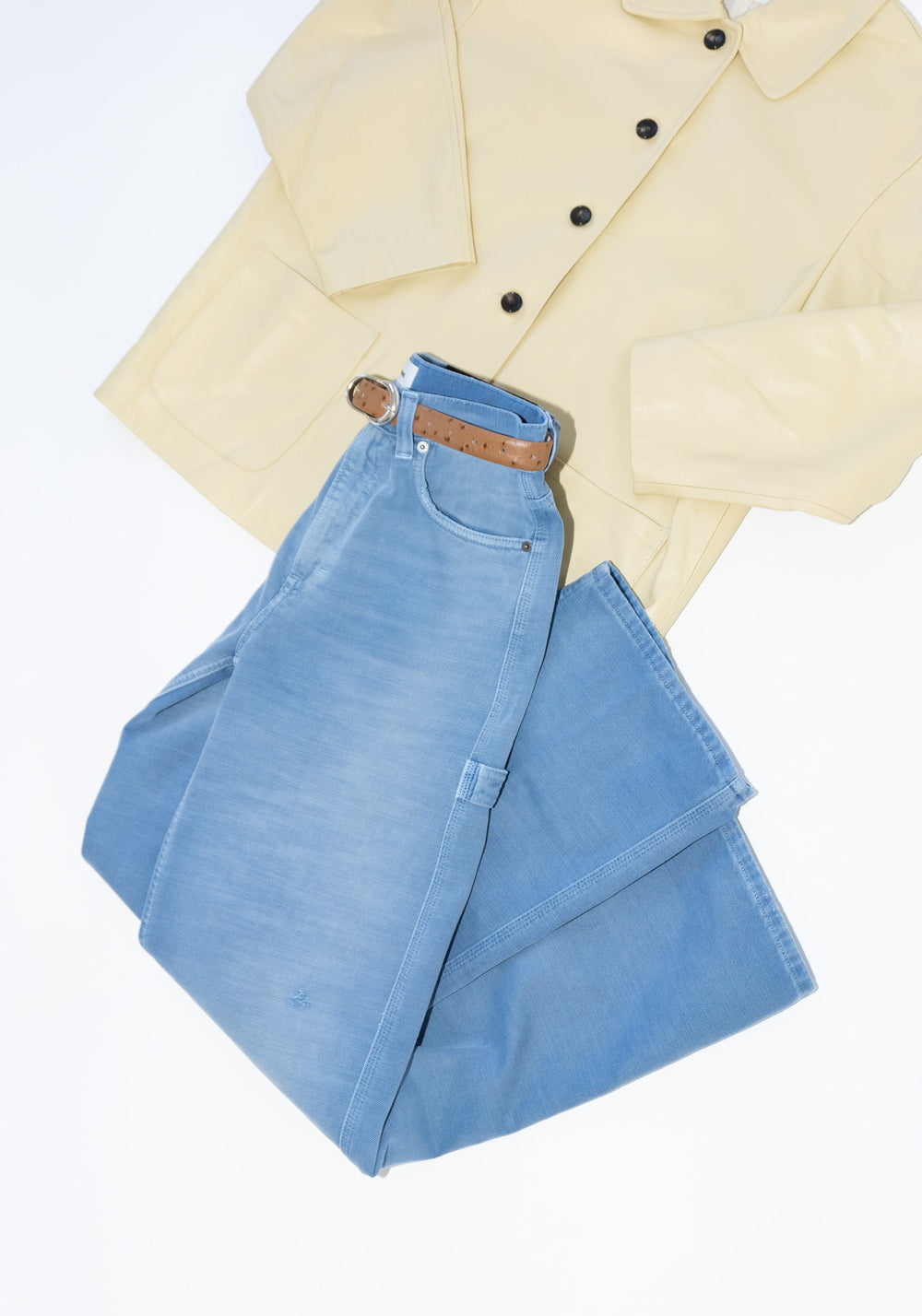 Haikure Winona Bull Carpenter Pant in Indigo